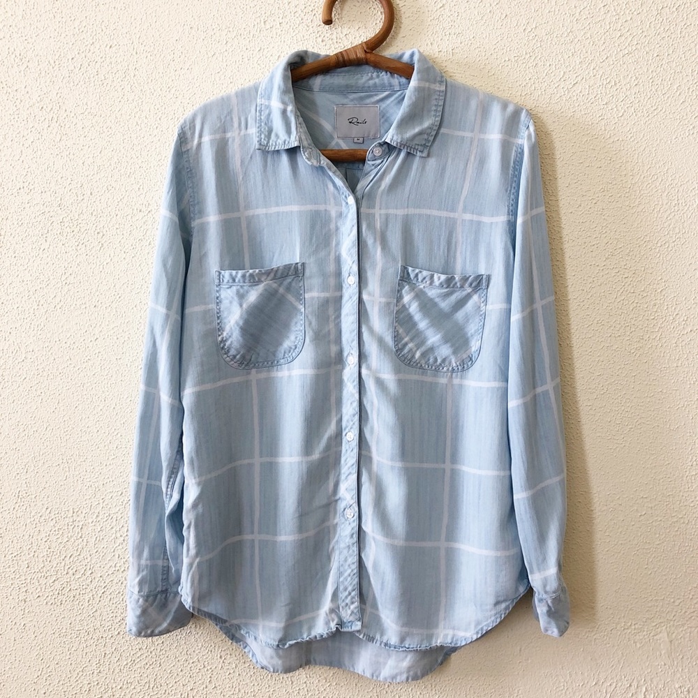 Rails Tencel Windowpane Buttondown M